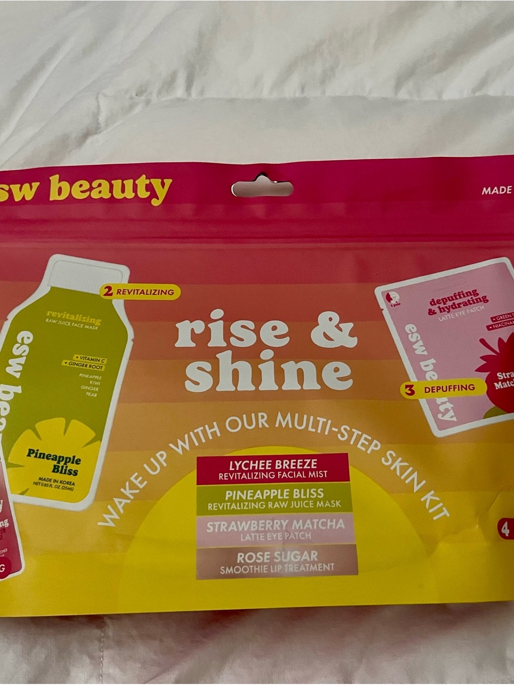ESW Beauty Rise & Shine AM Multi-Step Skin Kit